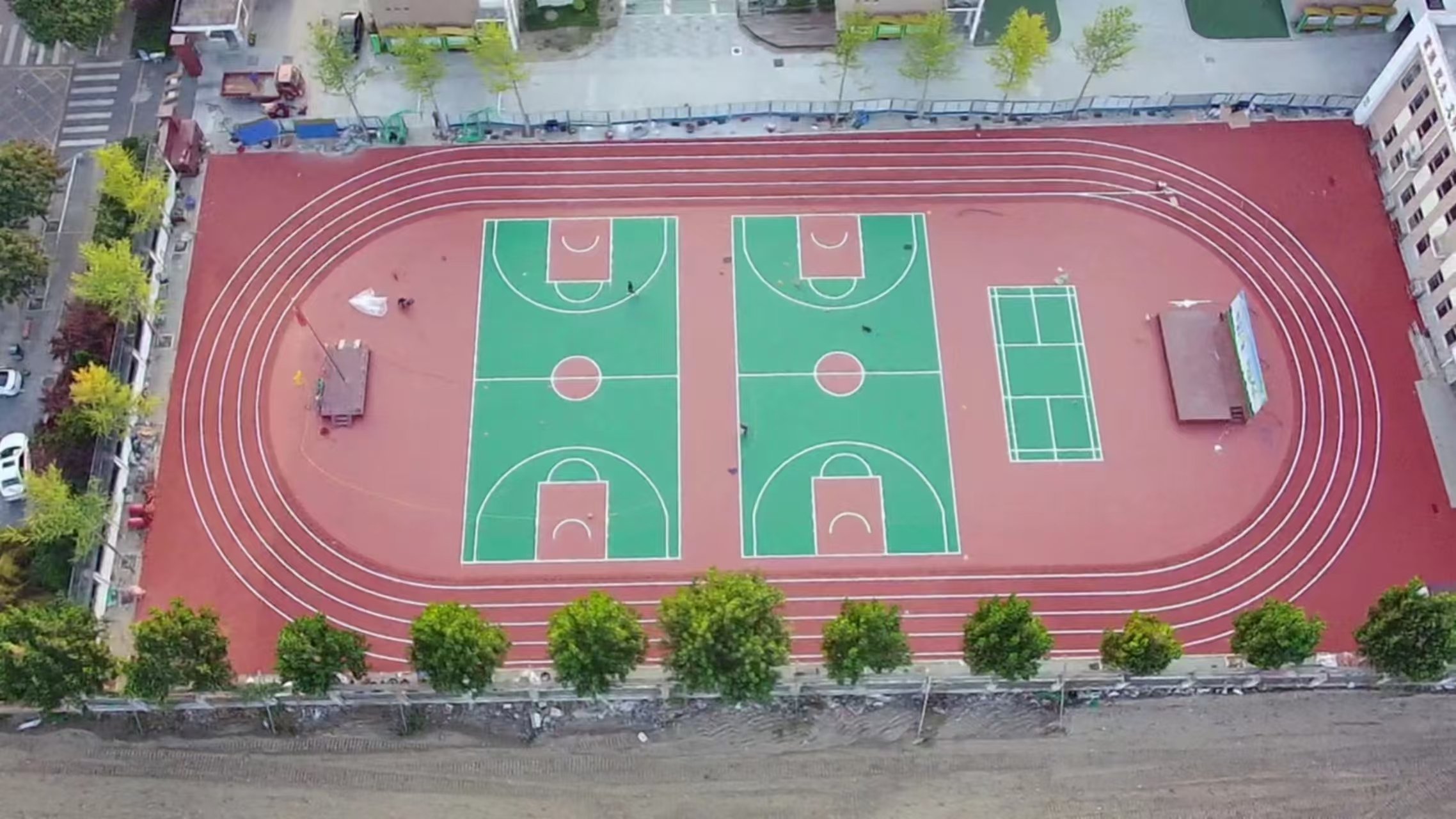 肇庆市EPDM地面学校塑胶跑道 - 价格